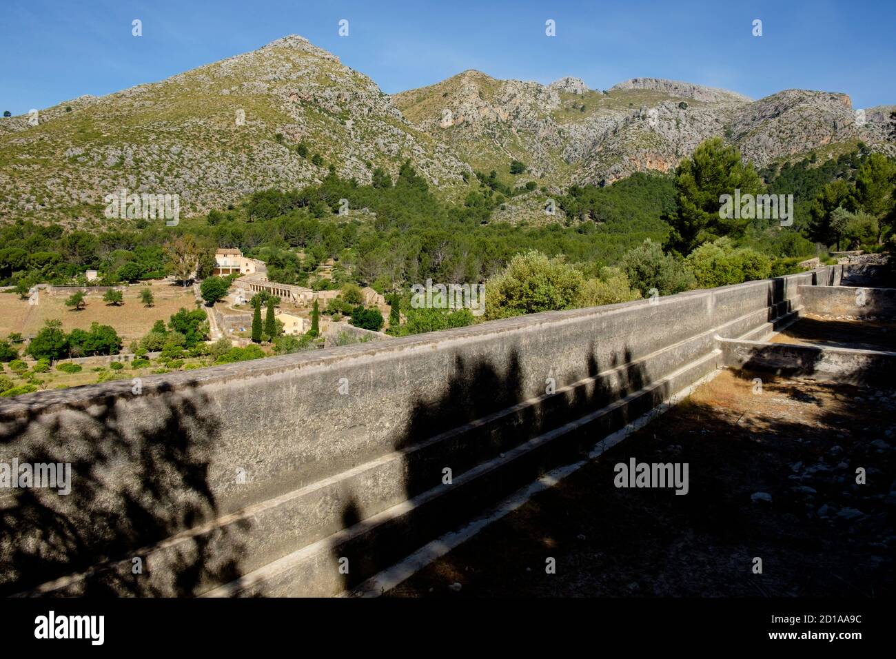 Estanque de sa Bassa, Finca Pública Galatzó, Calvia, Majorque, iles baléares, espagne, europe Banque D'Images
