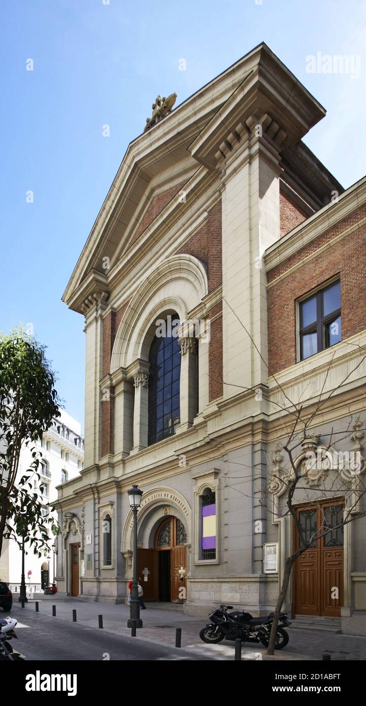 Basilique de Jésus de Medinaceli à Madrid. Espagne Banque D'Images