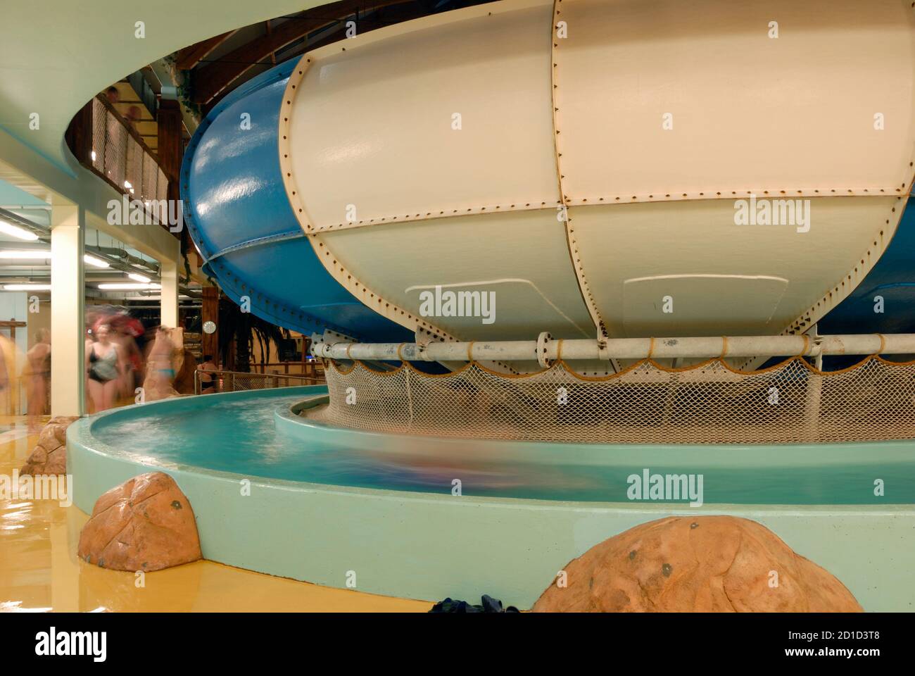 Toboggan au parc aquatique Banque de photographies et d’images à haute