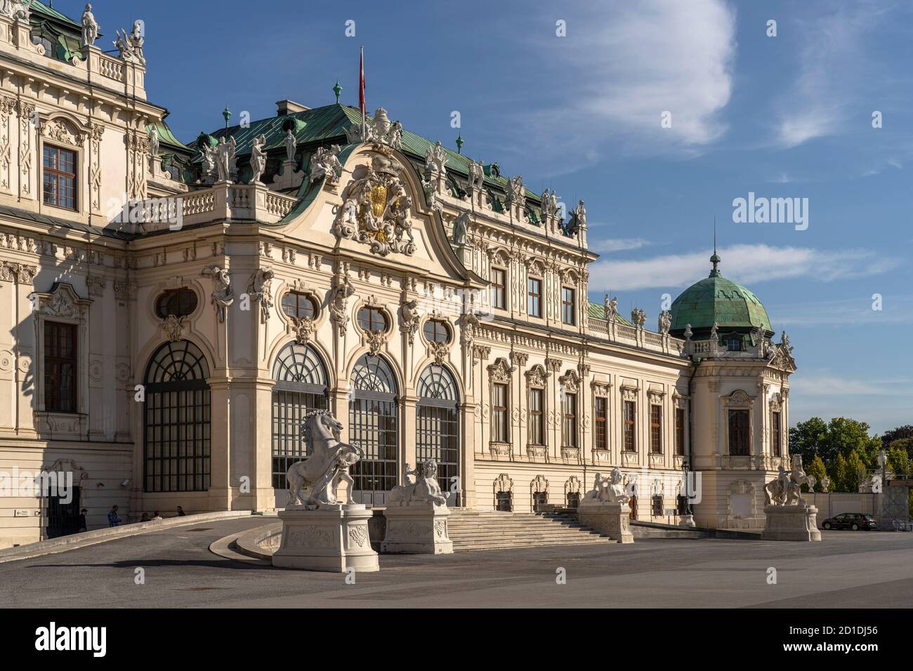 DAS Obere Schloss Belvedere à Wien, Österreich, Europa | Palais du Belvédère supérieur à Vienne, Autriche, Europe Banque D'Images