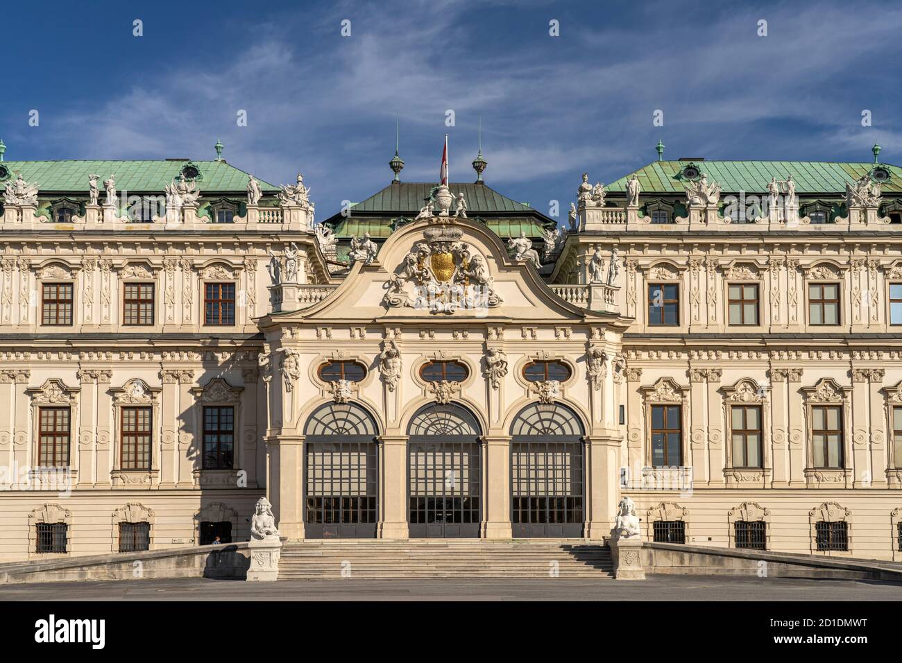 DAS Obere Schloss Belvedere à Wien, Österreich, Europa | Palais du Belvédère supérieur à Vienne, Autriche, Europe Banque D'Images