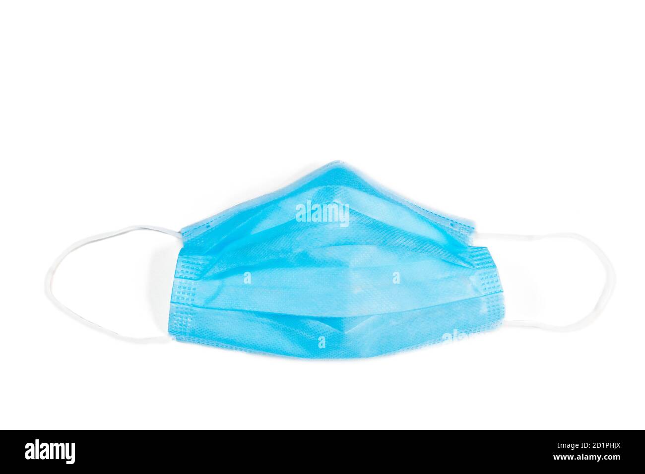 Masque de protection isolé sur blanc. Banque D'Images