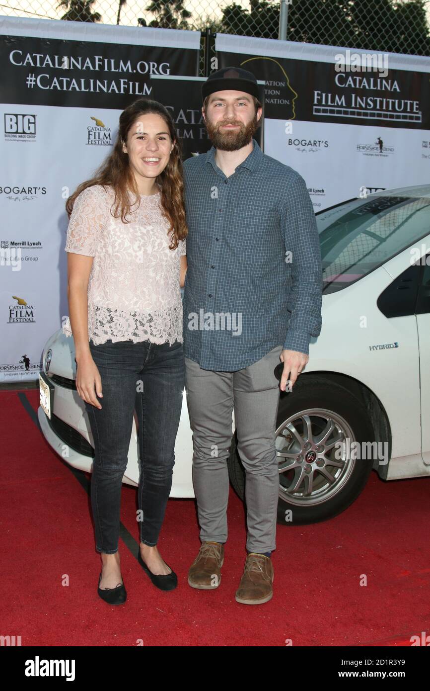 25 septembre 2020, long Beach, CA, Etats-Unis: LOS ANGELES - SEP 25: Andrew Ryan et invité au Catalina film Festival Drive Thru Red Carpet, vendredi au Scottish Rite Event Center le 25 septembre 2020 à long Beach, CA (Credit image: © Kay Blake/ZUMA Wire) Banque D'Images