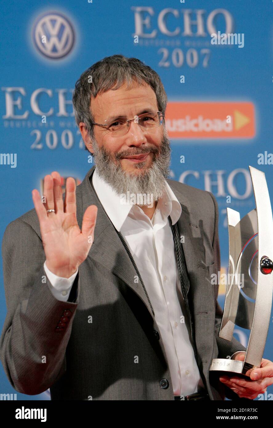 Yusuf Islam Formerly Known As Pop Star Cat Stevens Before He Converted To Islam Waits To Sign Autographs During The Launch Of His New Album Prayers Of The Last Prophet As He