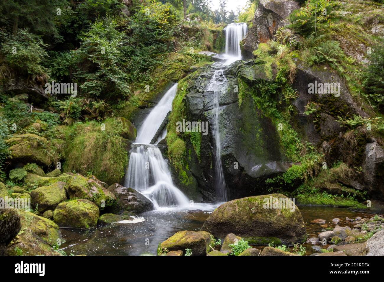 Les cascades de Triberg dans la Forêt Noire Banque D'Images
