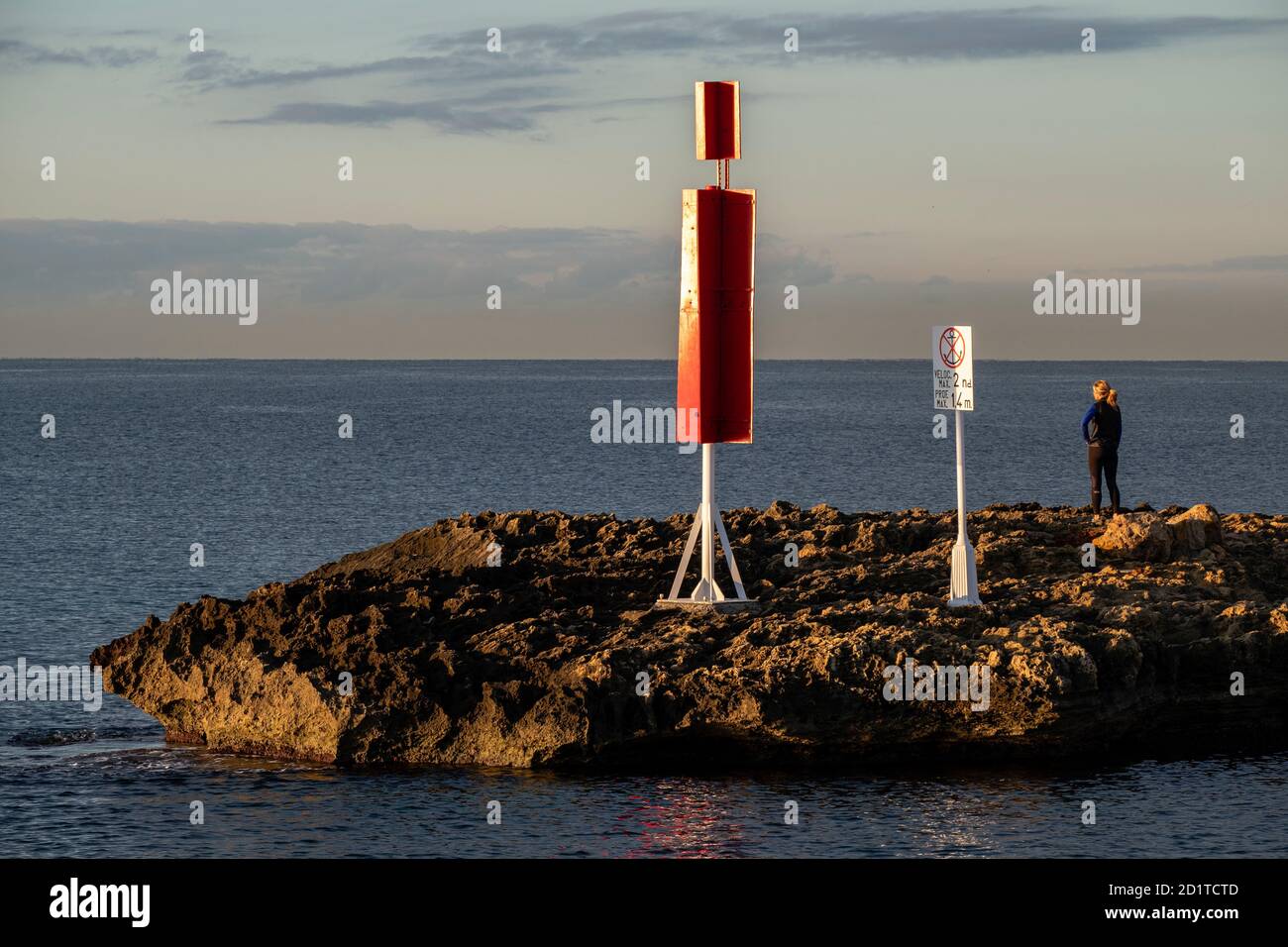 Cala Estancia, Palma, Majorque, Iles Baléares, Espagne Banque D'Images