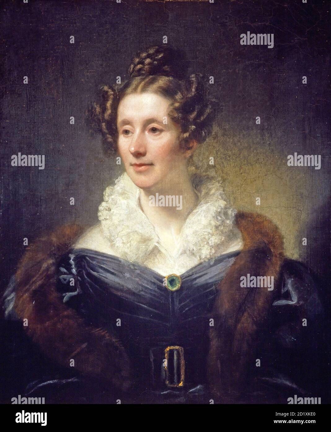 MARY SOMERVILLE (1780-1872) écrivain écossais Banque D'Images