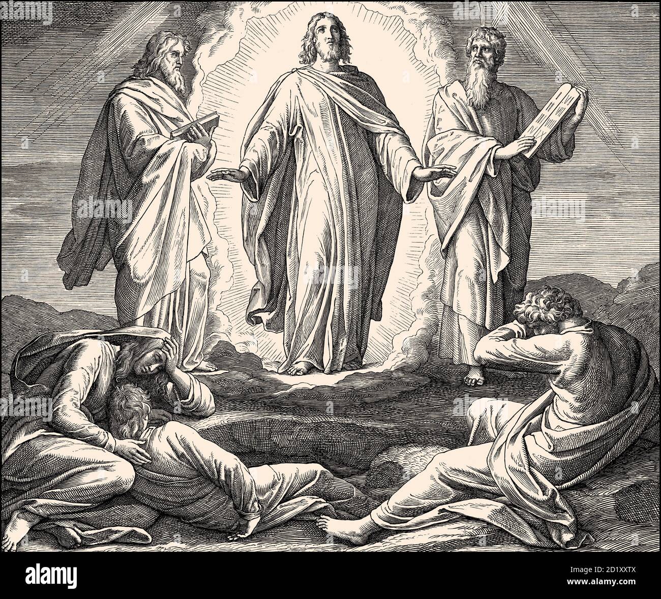 Estampe, Icône Le Christ à La Transfiguration De Théophane - Dal Molin