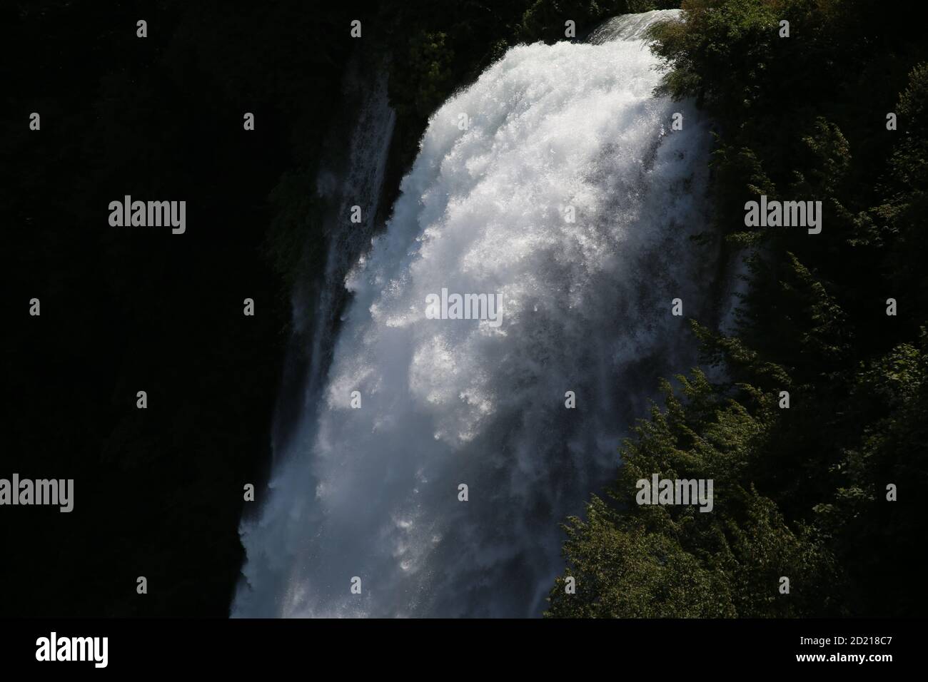 Les splendides cascades de Marmore en Italie Banque D'Images