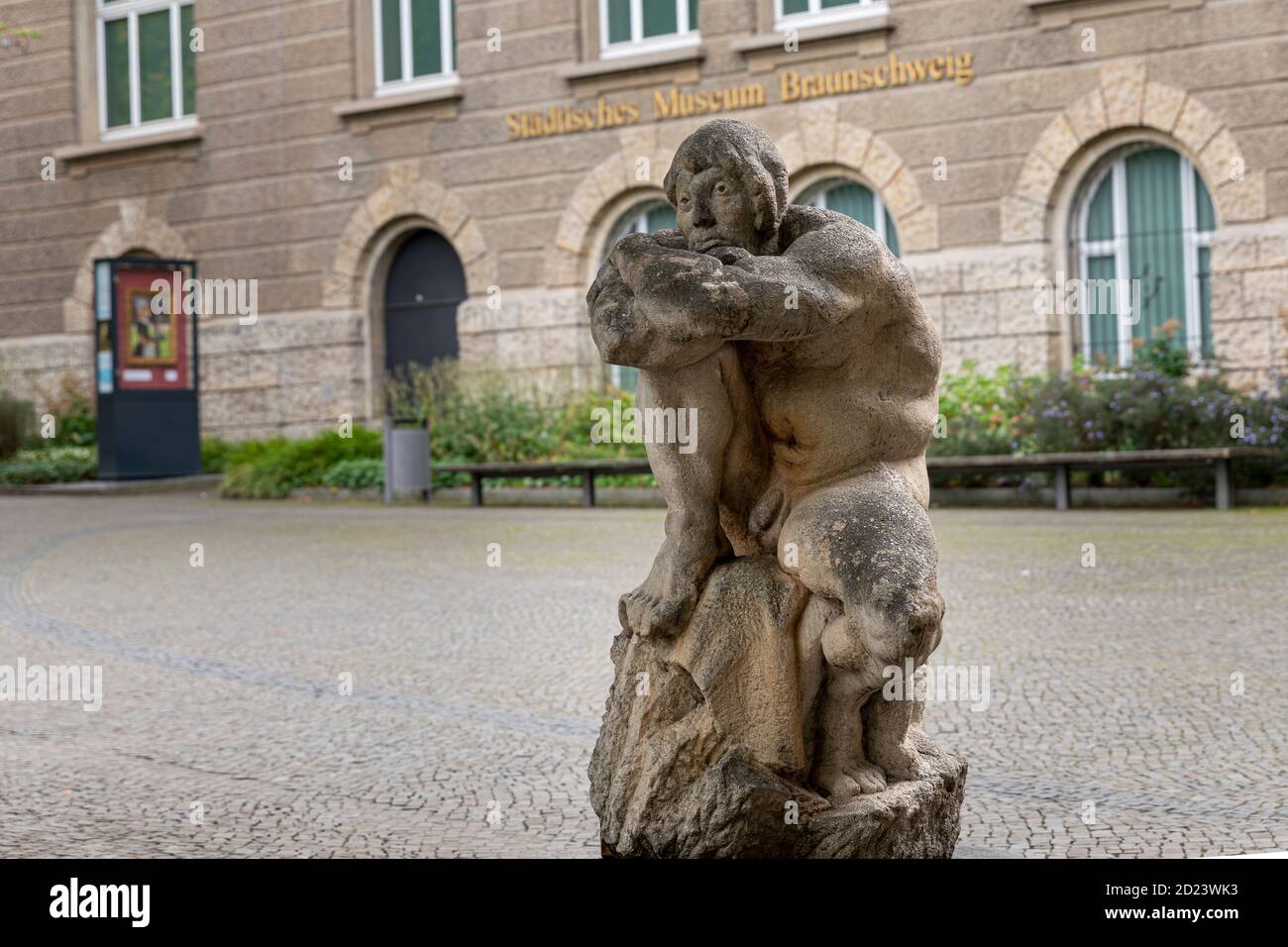 Le musée de la ville de Braunschweig est l'un des plus grands musées d'histoire culturelle d'Allemagne. Son exposition se compose de plus de 270.000 objets. Banque D'Images