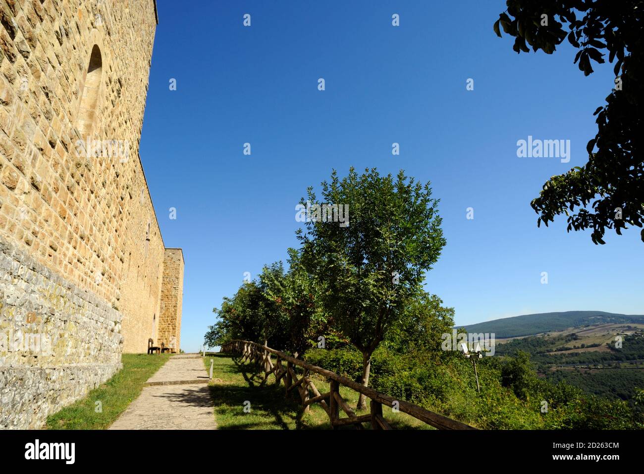 Château normand, Castel Lagopesole, Basilicate, Italie Banque D'Images