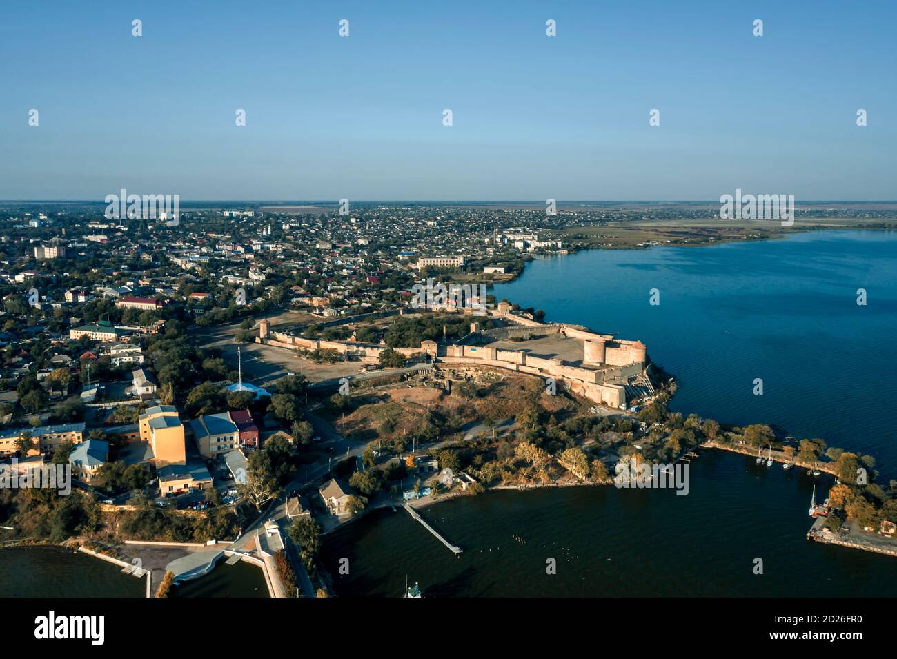 Forteresse médiévale d'Akkerman à Belgorod-Dnestrovskiy, Ukraine Banque D'Images