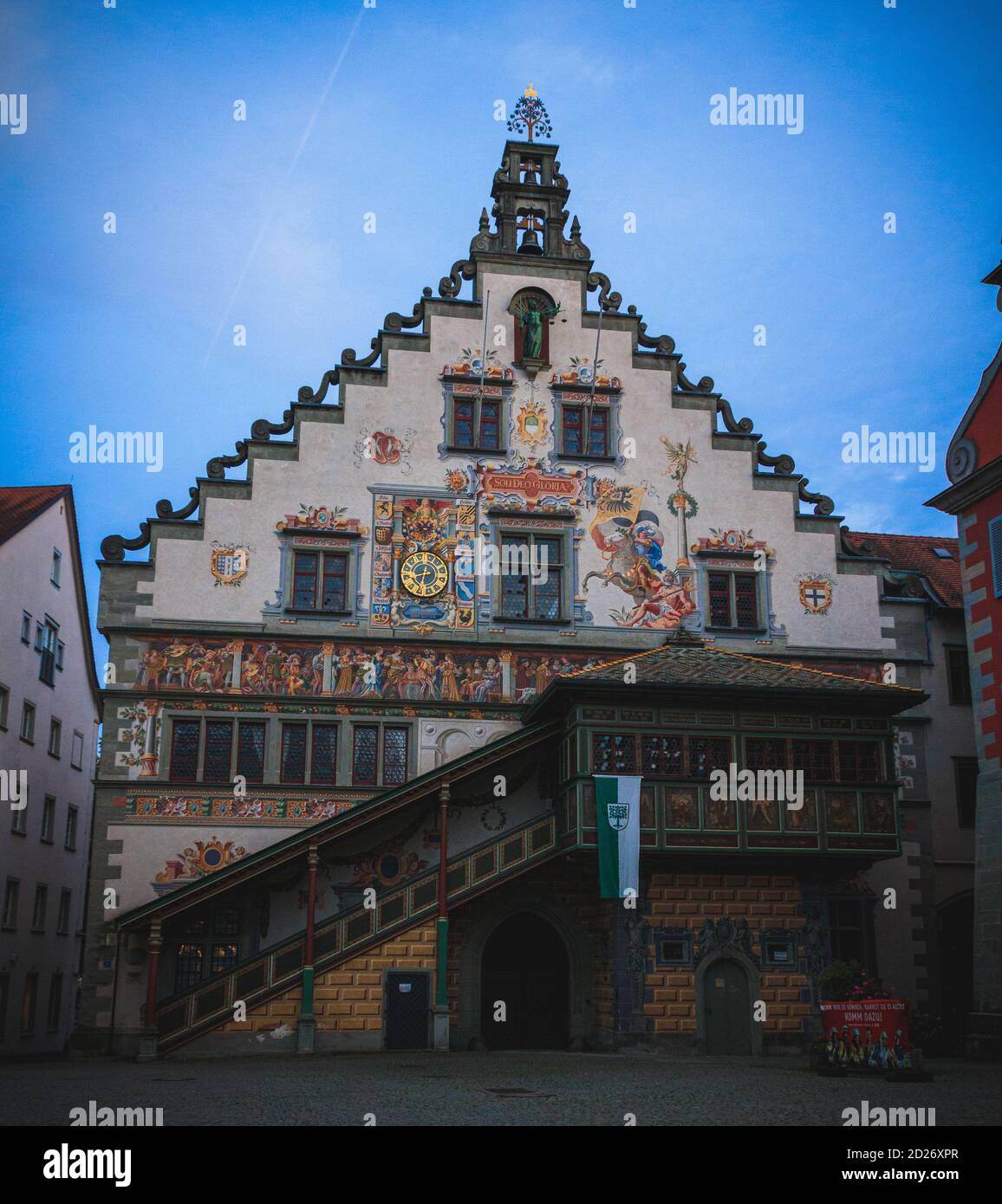 Ancien bâtiment à Lindau Banque D'Images