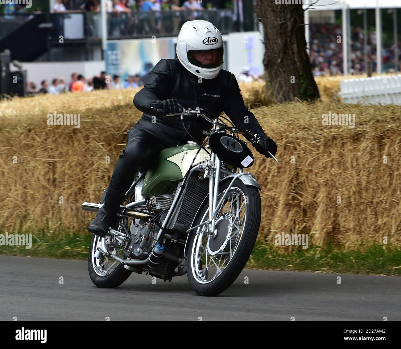 Robert Mayerhofer, DKW UL500, motos de course classiques, Goodwood Festival of Speed, Speed Kings, Motorsport's Record Breakers, Goodwood, juillet 2019, Banque D'Images
