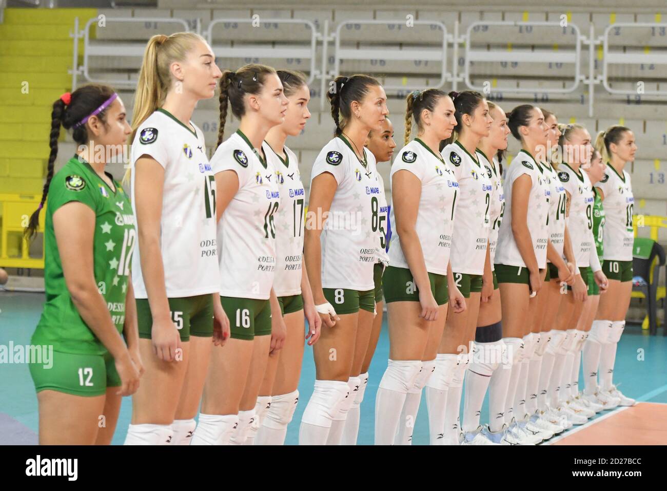 scandicci (fi), Italie, 06 octobre 2020, Khimik YUZHNY pendant Savino Del Bene Scandicci vs Khimik Yuzhny, Volleyball Champions League Women - Credit: LM/Filippo Tomasi/Alamy Live News Banque D'Images