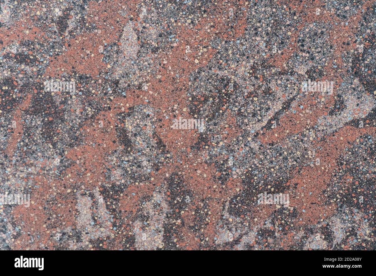 Texture à grain fin de matériau abrasif rouge pour fonds d'écran et fonds abstraits, textures Banque D'Images