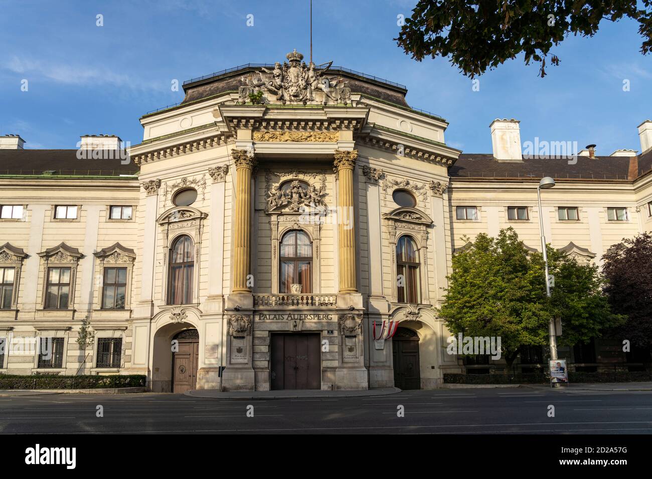 DAS barocke Palais Auersperg à Vienne, Österreich, Europa | le Palais baroque Auersperg à Vienne, Autriche, Europe Banque D'Images