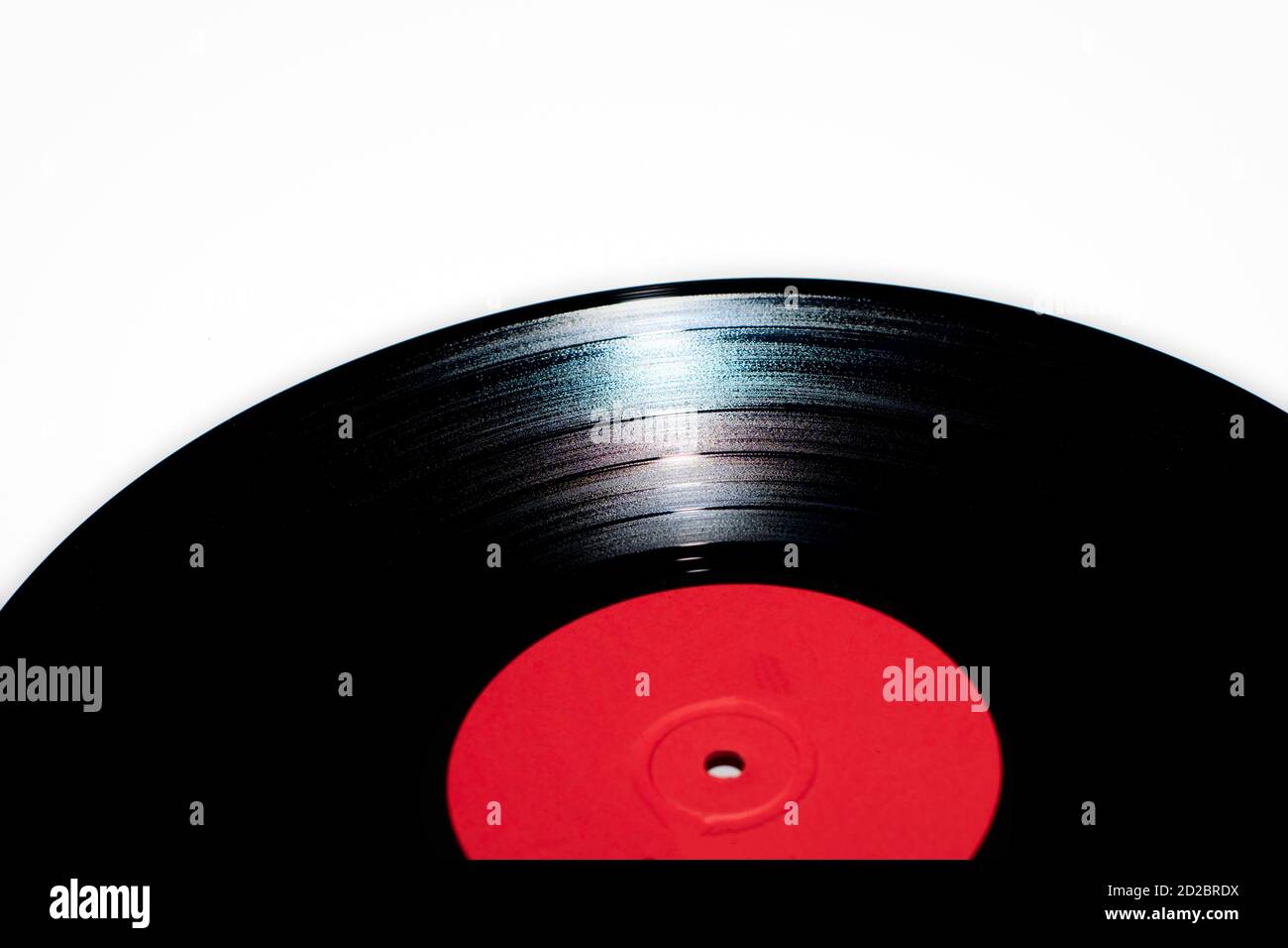 Détail de la fiche vinyle 33 tr/min Banque D'Images