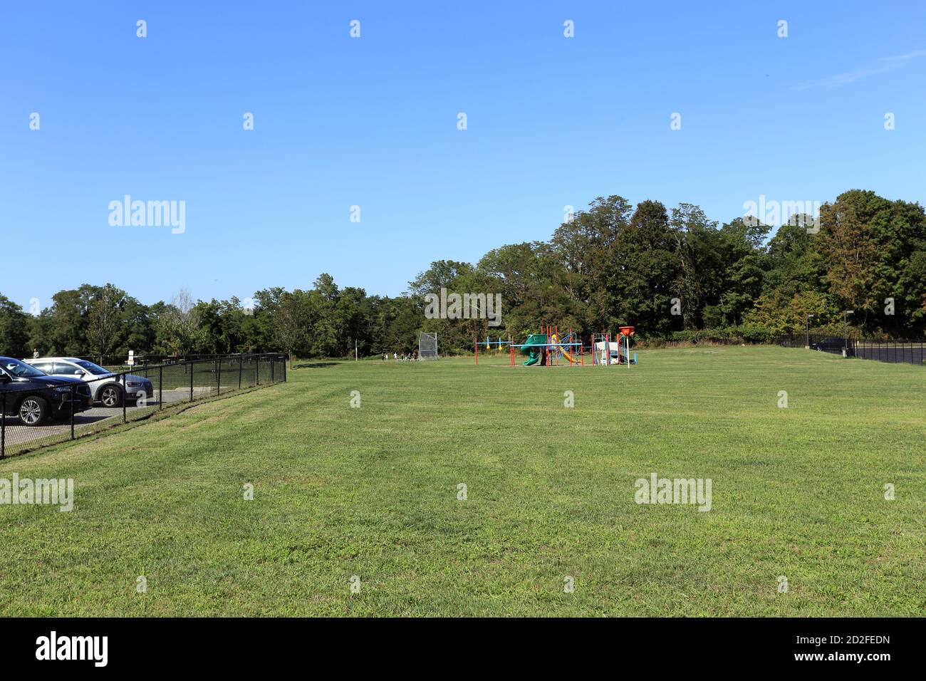 Terrain de jeu long Island New York Banque D'Images