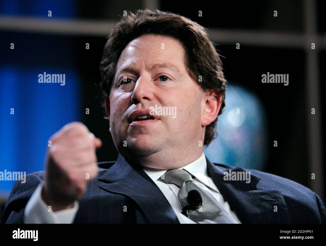 Robert Kotick, President and CEO of Activision Blizzard, participates in  the "The Business Behind the Show: Outlook for the Entertainment Industry"  panel at the 2010 Milken Institute Global Conference in Beverly Hills,