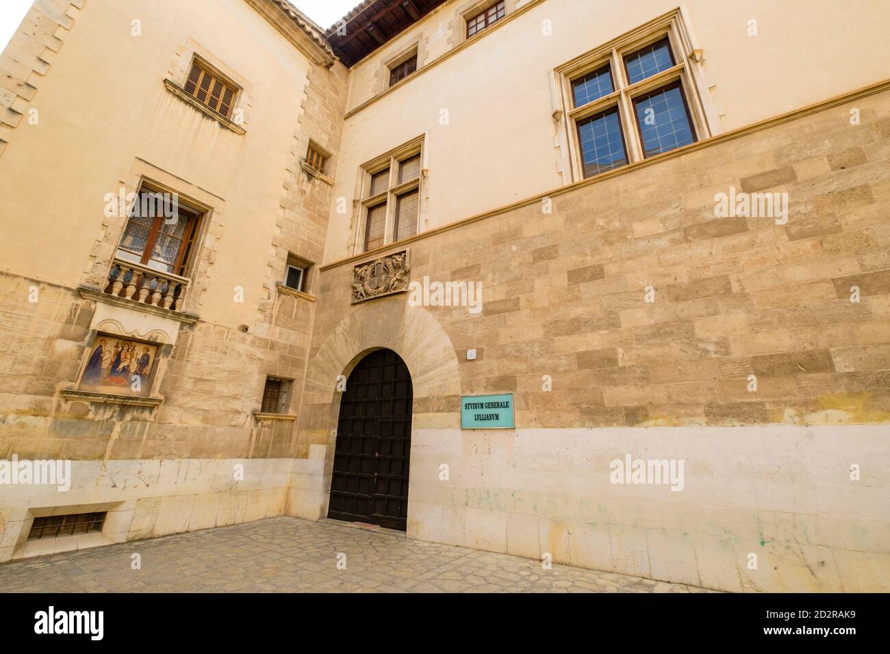 Estudio général Luliano, institución domente fundada en el siglo XV, Palma, Majorque, Iles baléares, Espagne Banque D'Images