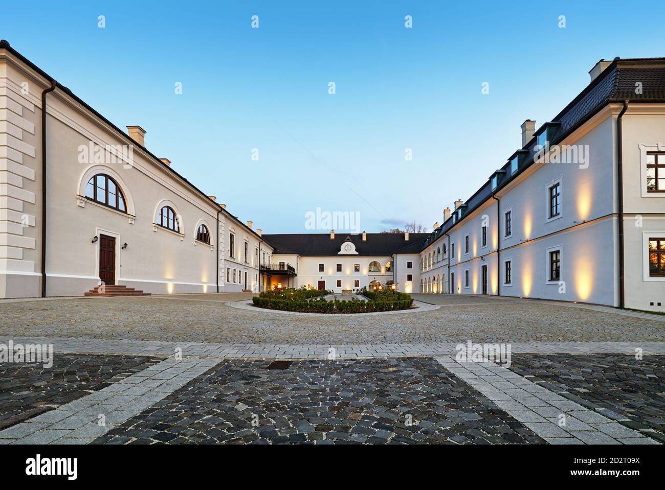 Château historique d'Appey dans le village d'Oponice, Slovaquie Banque D'Images