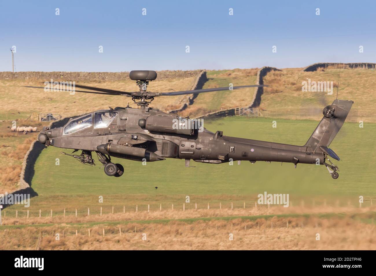 Apache Westland AH64D Banque D'Images