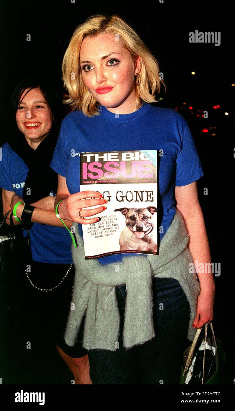 PA NEWS PHOTO 3/4/98 SUPER MODEL SOPHIE DAHL PARTICIPE AU FILM PREMIERE OF SCREAM 11 AU VIRGIN CINEMA, FULHAM ROAD, LONDRES Banque D'Images