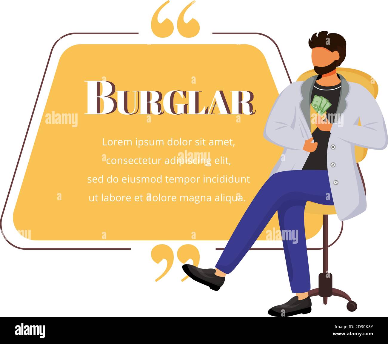 Corruption Cartoon Money Banque D Image Et Photos Alamy