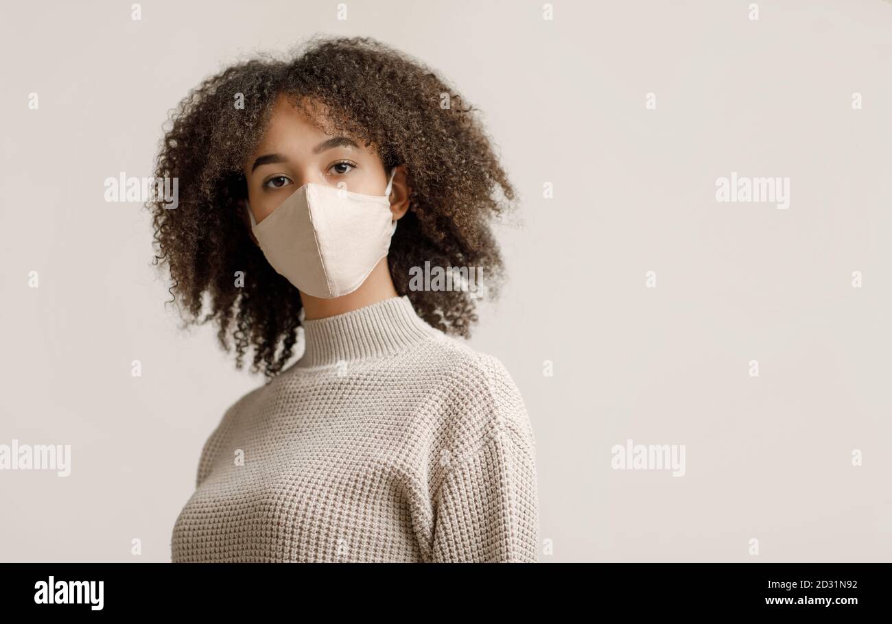 Nouvelle vie normale et vie après la quarantaine, protégeant la santé pendant une pandémie Banque D'Images