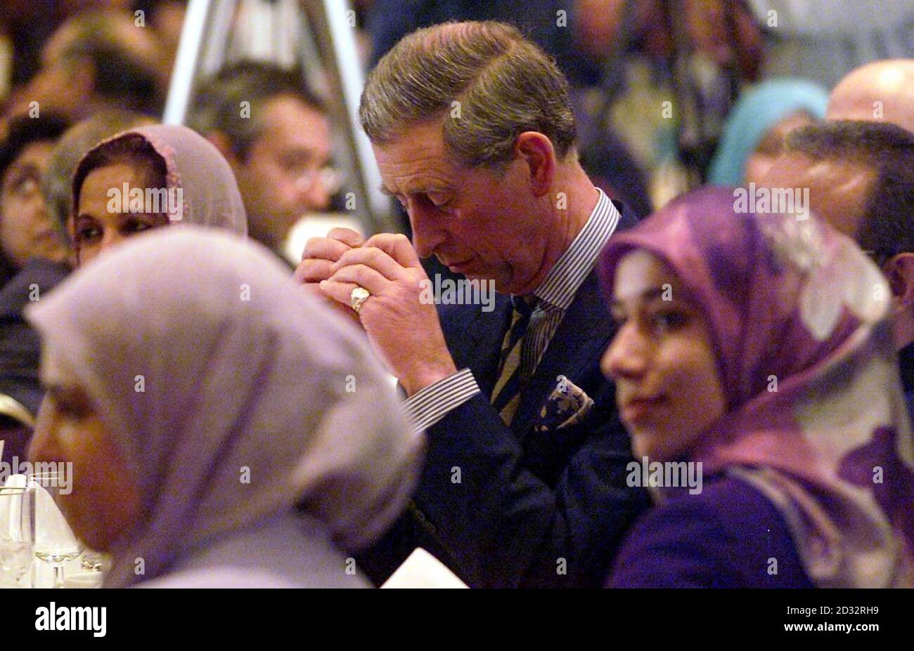 Le Prince de Galles assiste aux Muslim News Awards au Marriott Hotel Grosvenor Square à Londres. Banque D'Images