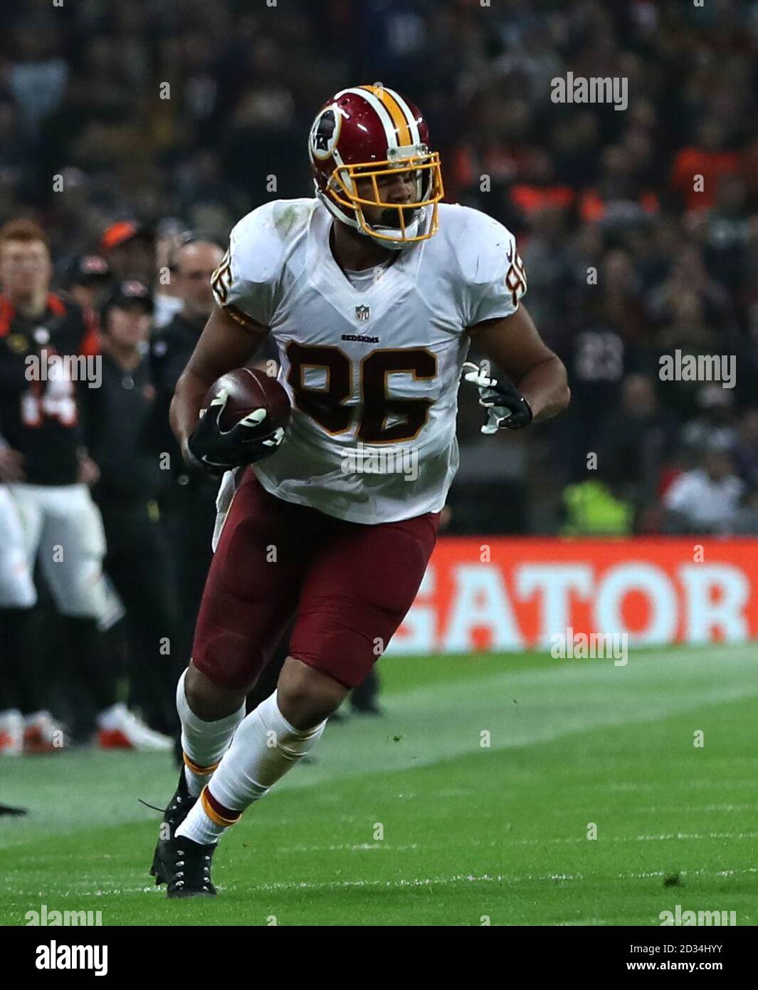 Redskins de Washington tight end Jordanie Reed Banque D'Images