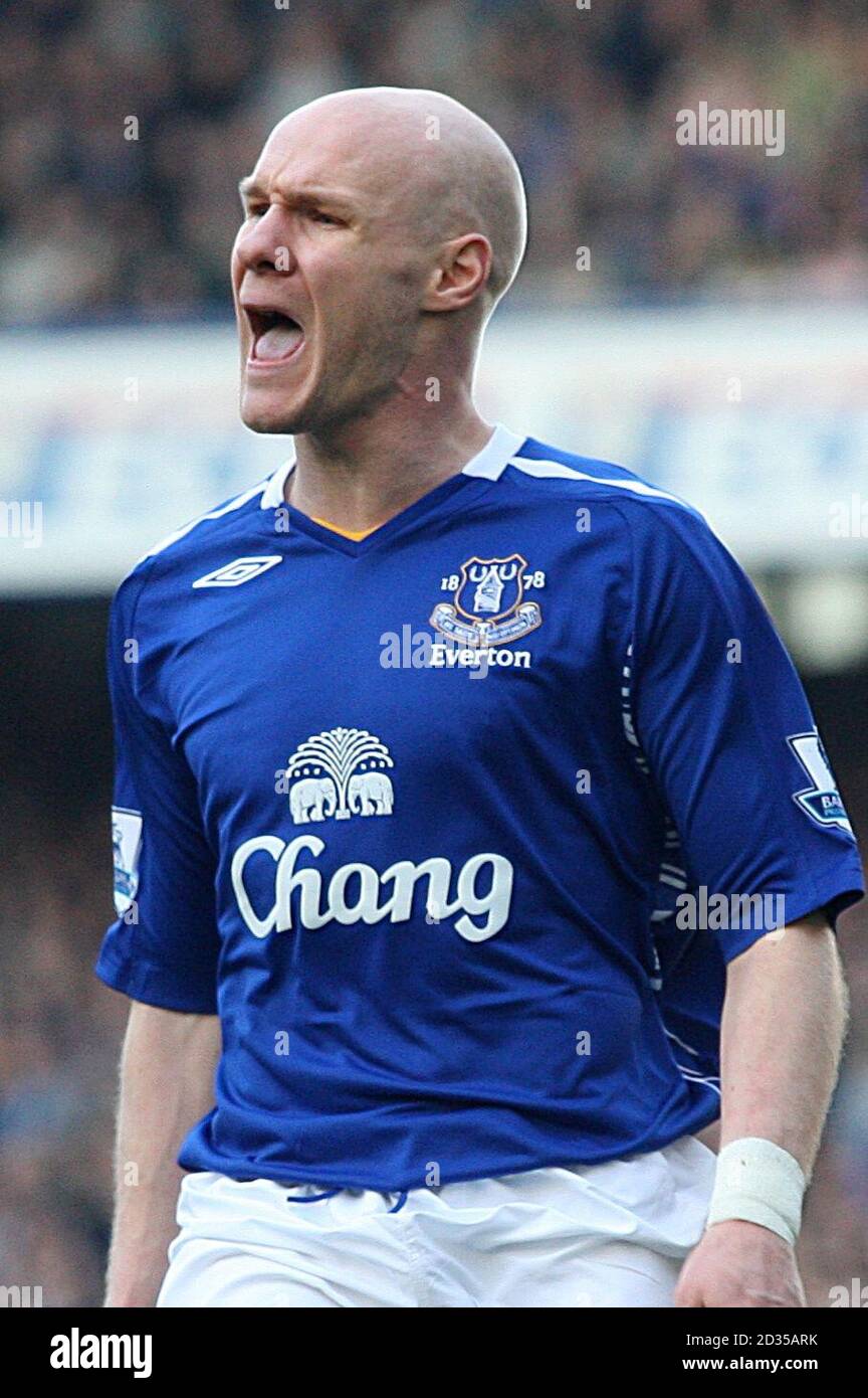 Andrew Johnson, Everton Banque D'Images
