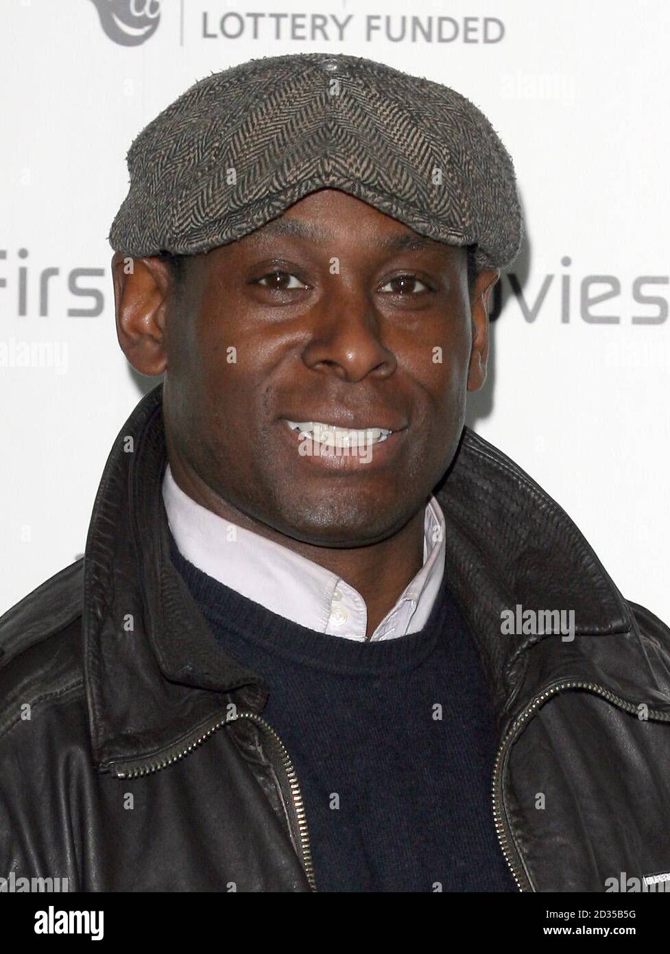 David Harewood arrive pour la première de films First Light à l'Odeon Leicester Square, dans le centre de Londres. Banque D'Images