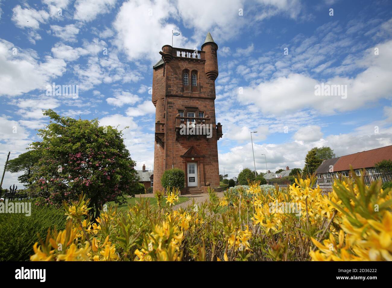 Mauchline, Ayrshire, Écosse, Royaume-Uni 20 mai 2019 Monument national Burns Banque D'Images