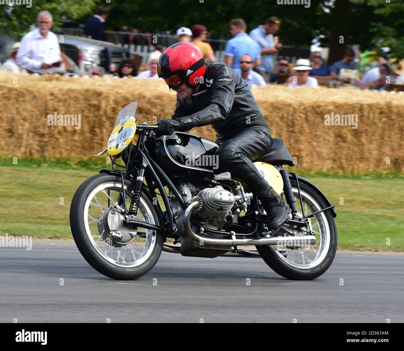 Sammy Miller, BMW Rennsport, motos de course classiques, Goodwood Festival of Speed, Speed Kings, Motorsport's Record Breakers, Goodwood, 2019 juillet, W Banque D'Images