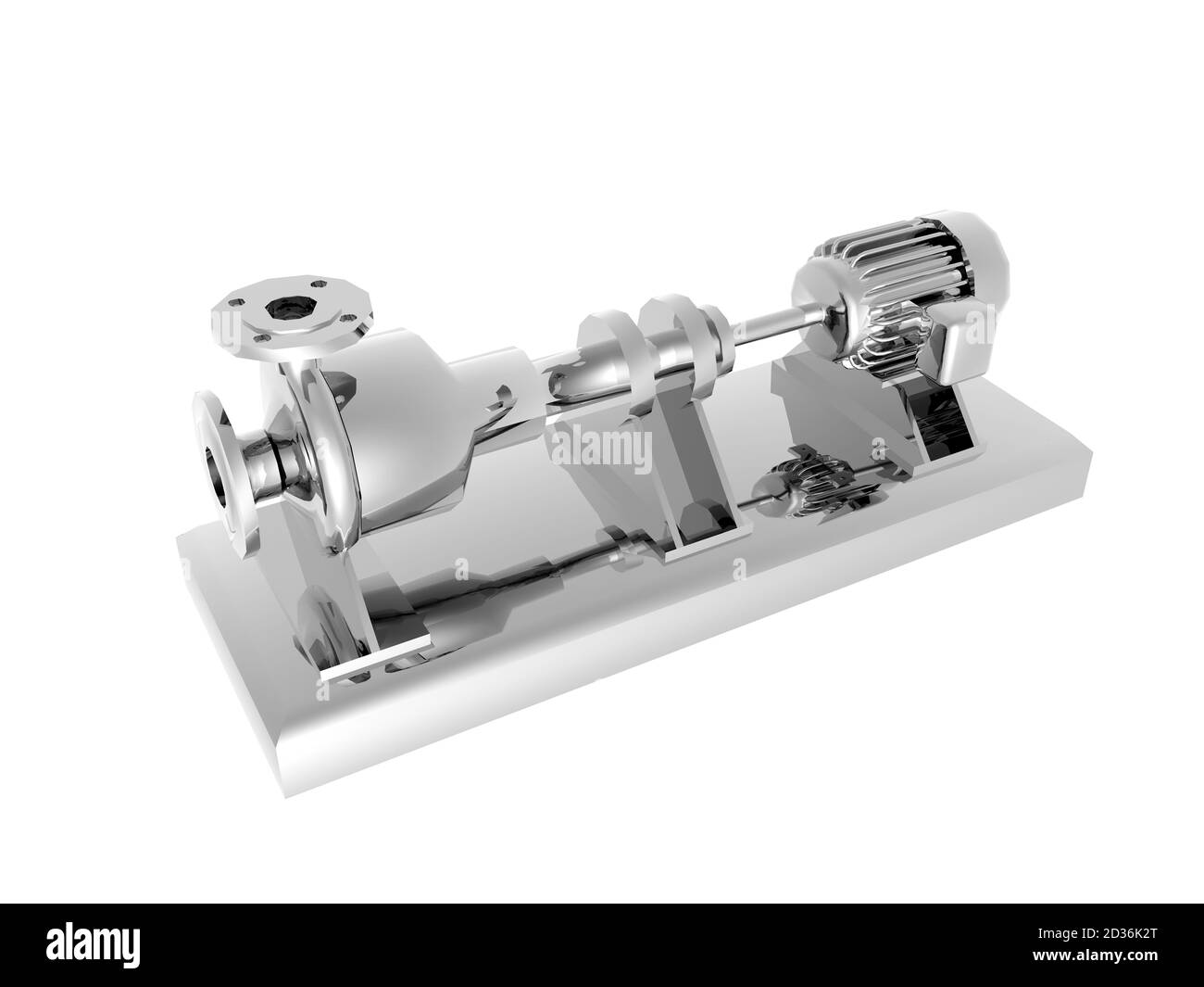 tour en acier dans l'atelier Banque D'Images