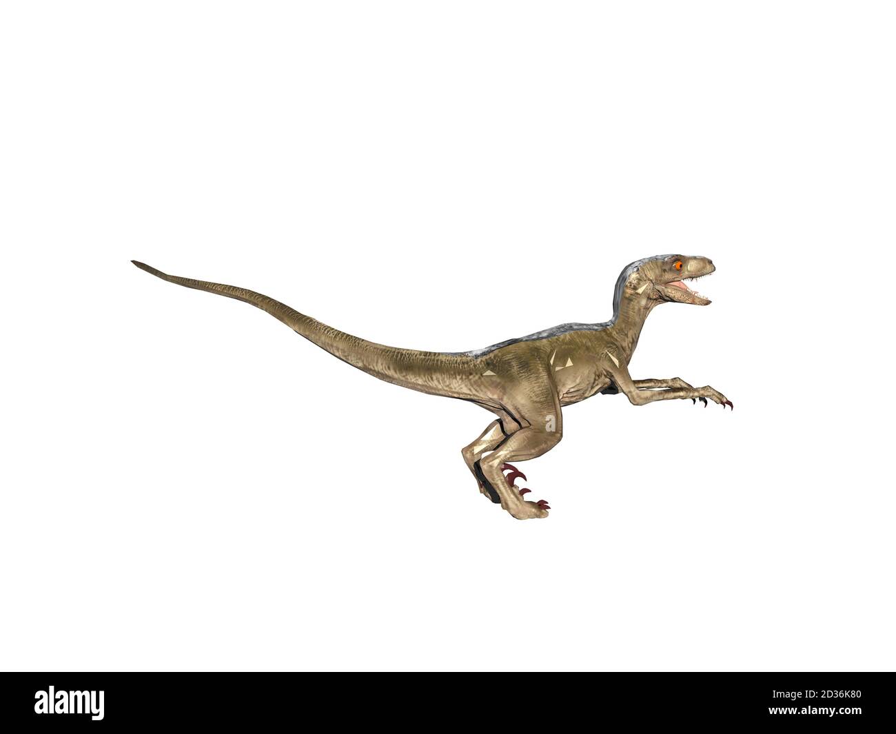 dinosaures agiles d'époque Banque D'Images
