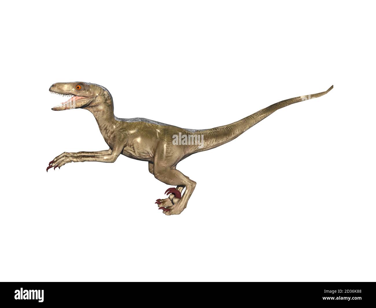 dinosaures agiles d'époque Banque D'Images