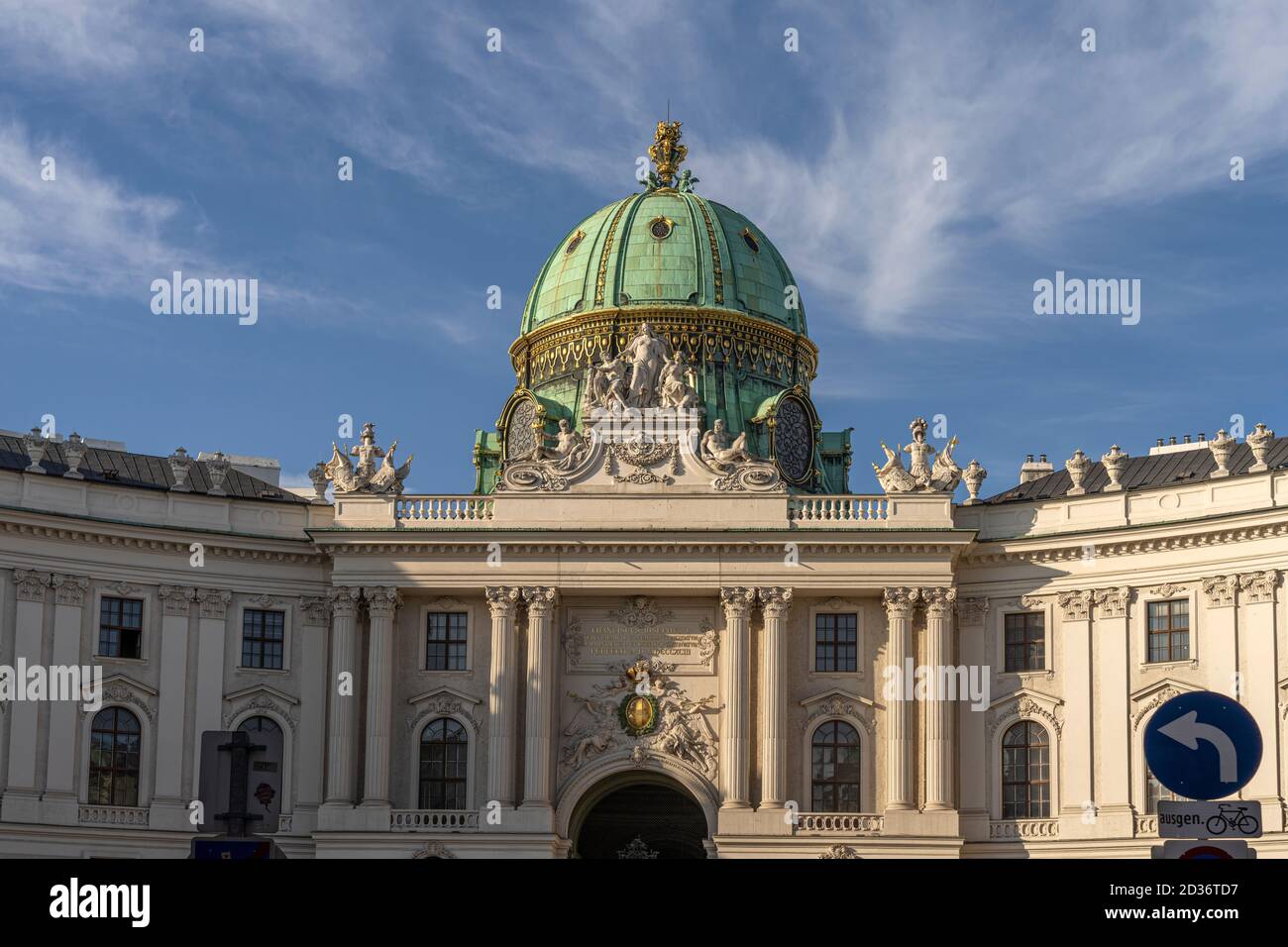Michaelertrakt der Hofburg à Wien, Österreich, Europa | aile Saint-Michel, Vienne, Autriche, Europe Banque D'Images