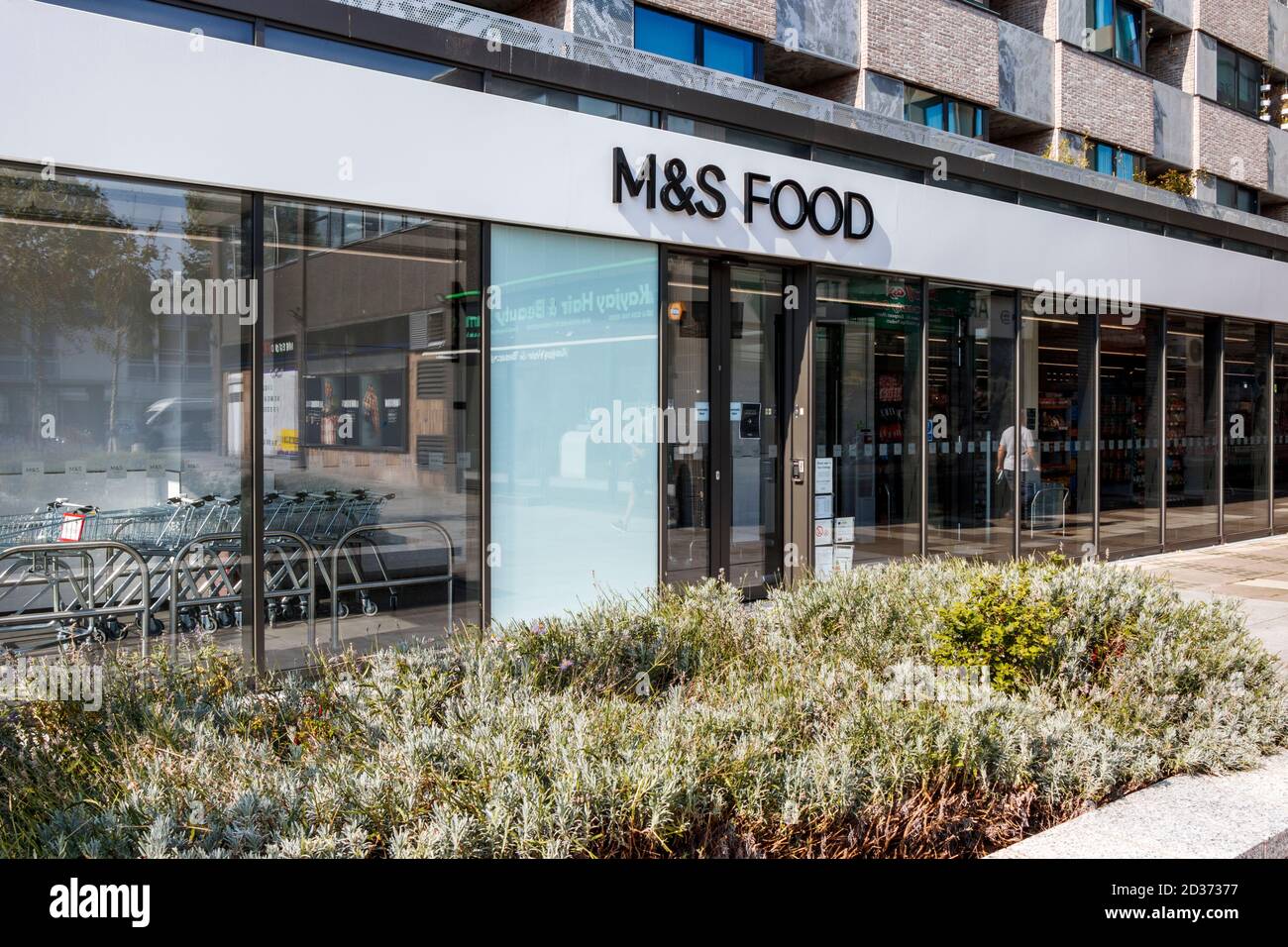 Marks & Spencer Food Hall, Archway Mall, Islington, Londres, Royaume-Uni Banque D'Images