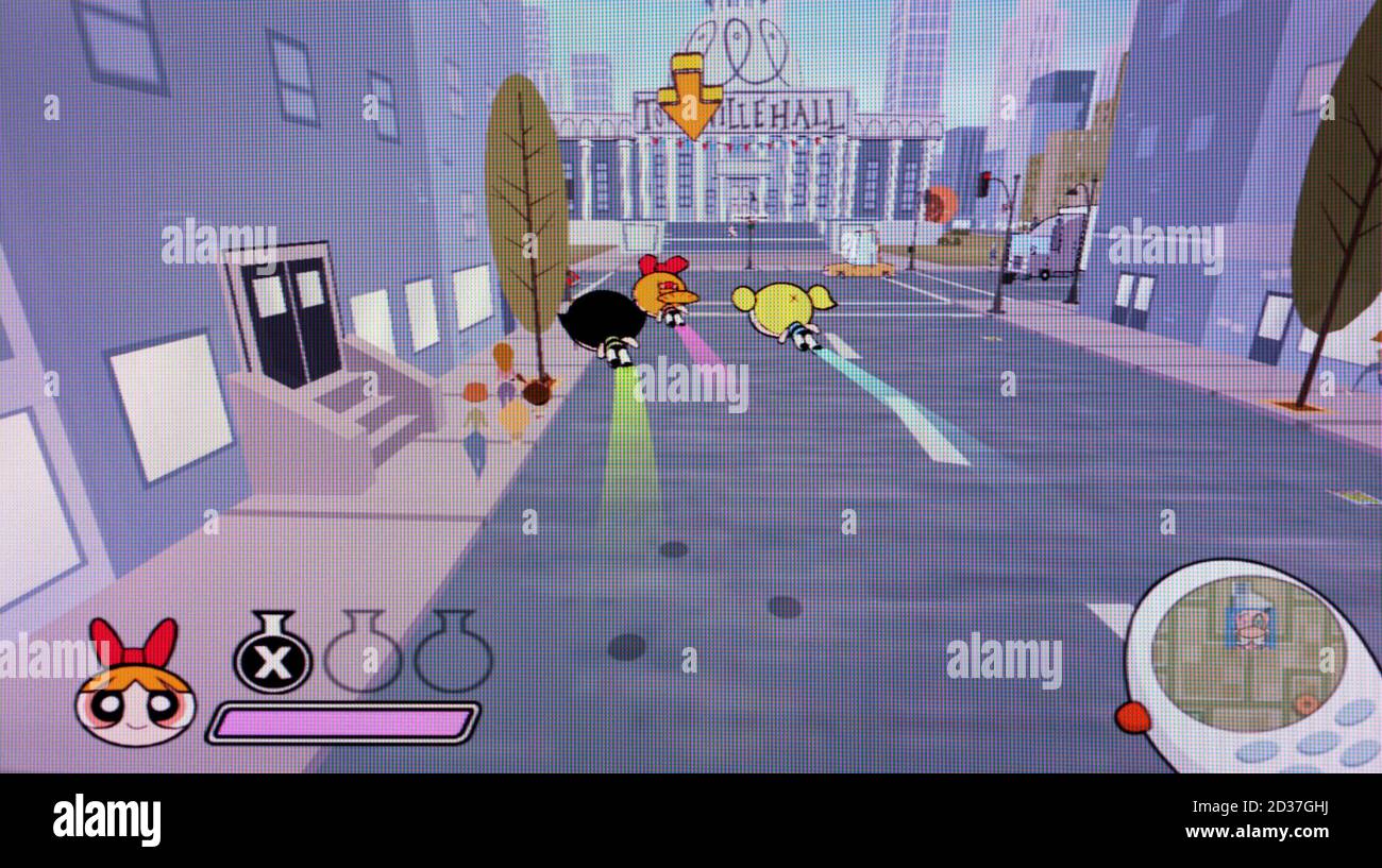 Powerpuff Girls - Relish Rampage - Sony PlayStation 2 PS2 - usage éditorial seulement Banque D'Images