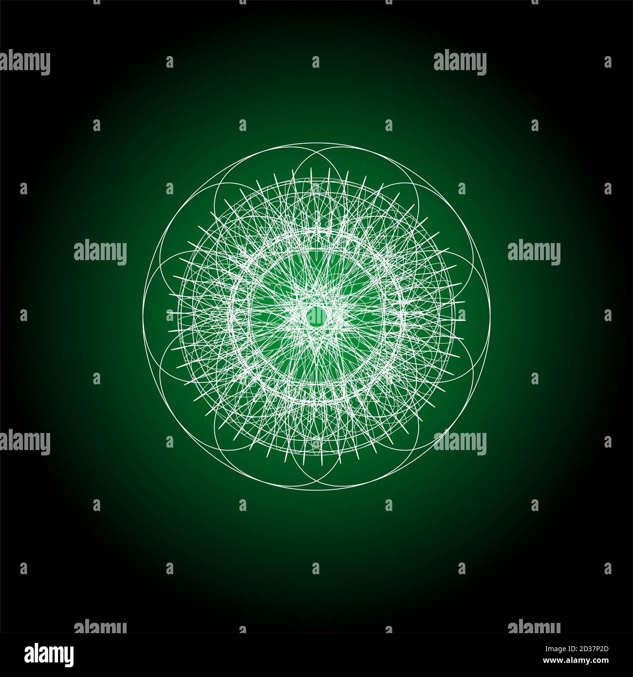 résumé éléments guilloche pour diplôme ou certificat. résumé mandala Banque D'Images