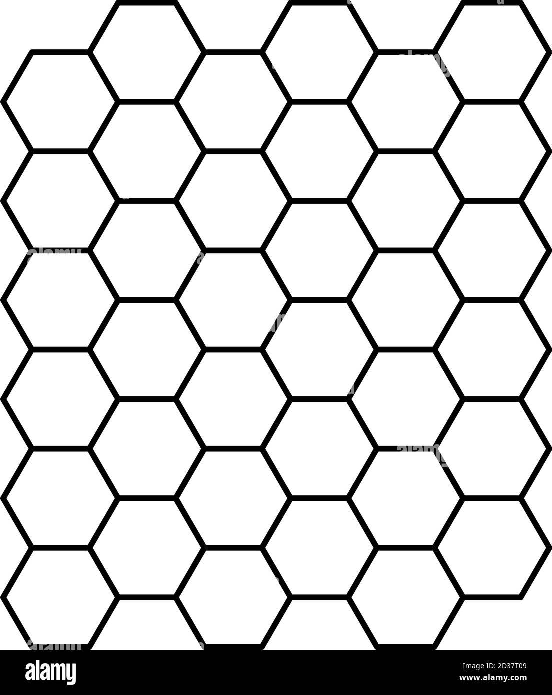 Motif nid d'abeille de formes hexagonales dans vecteur Illustration de Vecteur