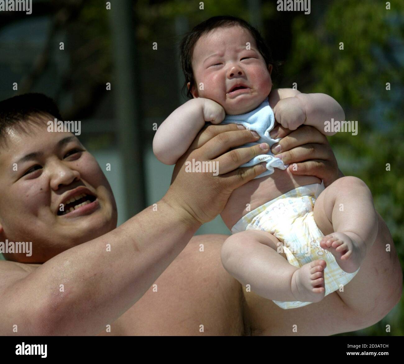 Sumo Crying Baby Contest Banque D Image Et Photos Alamy