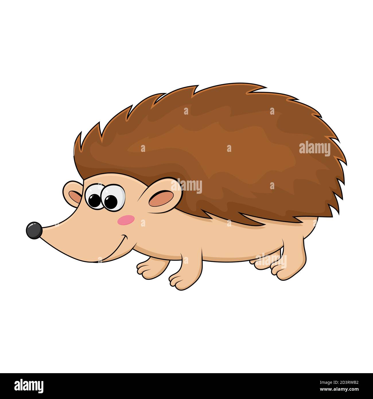 Hedgehog For Kids Banque d'image et photos - Alamy