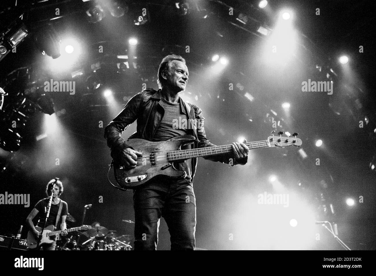 Skanderborg, Danemark. 05e, août 2016. Le musicien, chanteur et compositeur anglais Sting interprète un concert en direct pendant le festival de musique danois SmukFest 2016 à Skanderborg. (Crédit photo: Gonzales photo - Lasse Lagoni). Banque D'Images