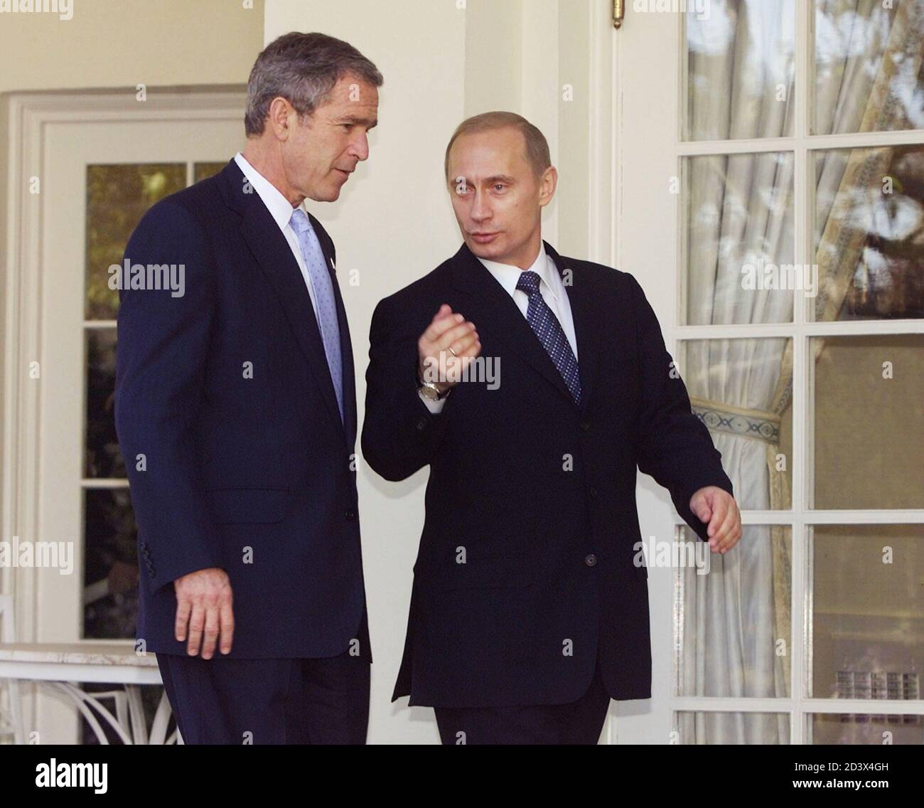 rencontre bush poutine