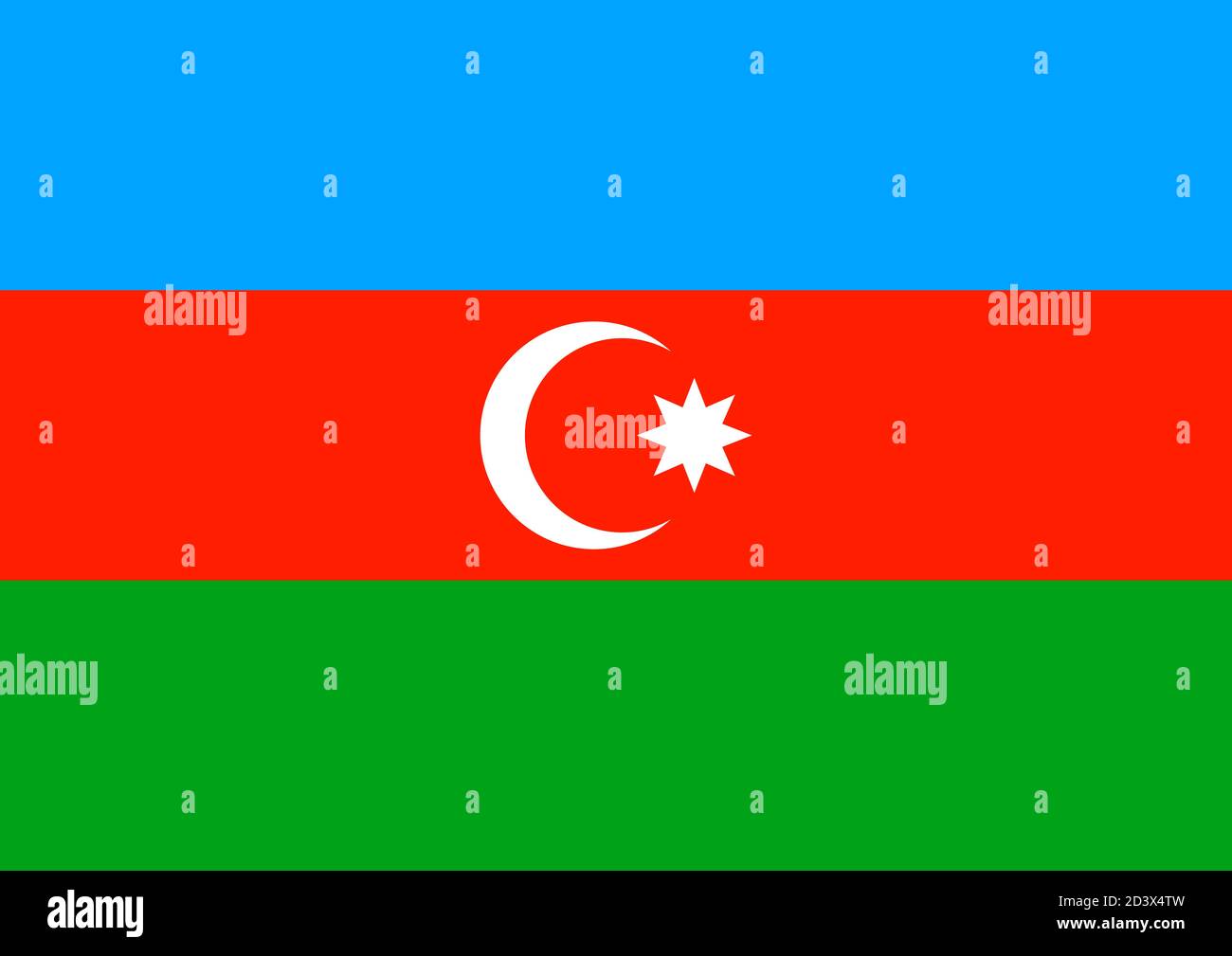 Drapeau Rouge Avec Une étoile Verte Le drapeau rouge avec une etoile verte Banque d'images vectorielles - Alamy