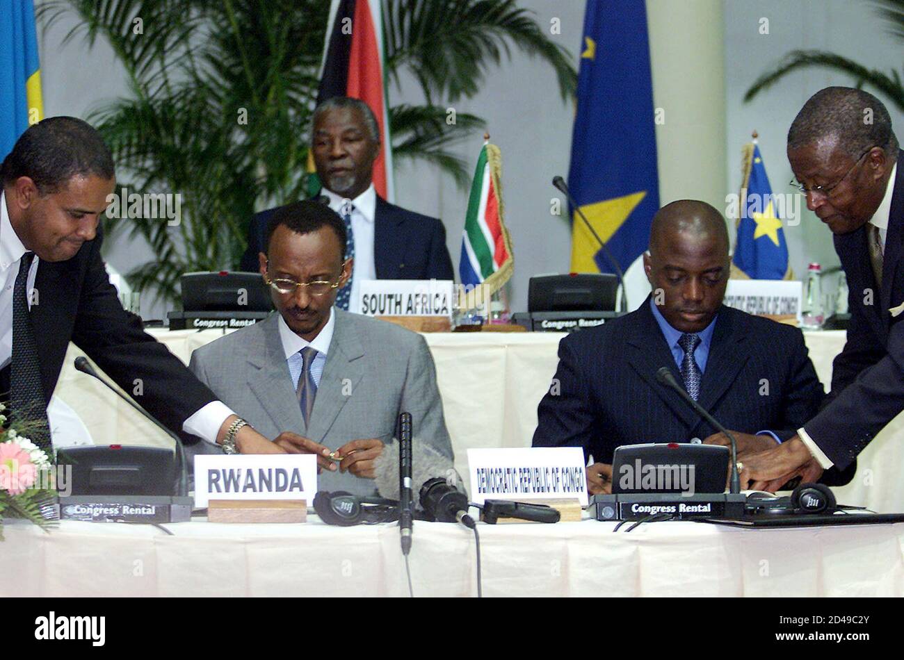 rencontre kabila kagame museveni